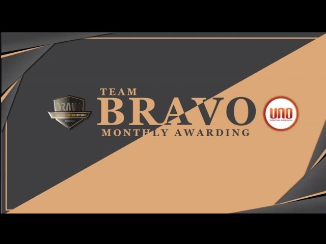 UNO TRENDING ONLINE BUSINESS TEAM BRAVO MONTHLY AWARDING 10 HEADS AND 7 HEADS AWARDS
