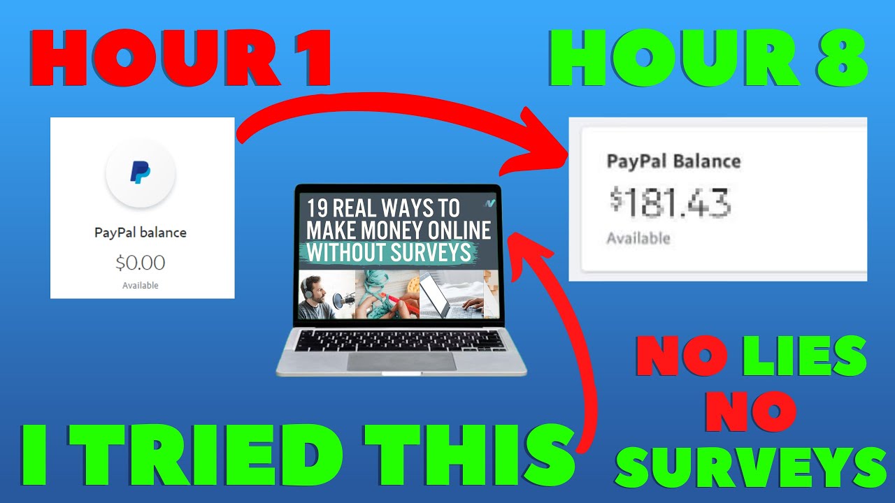 I Spent 8 HOURS Making MONEY ONLINE And Made ___?