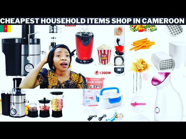 MOST AFFORDABLE HOUSEHOLD ACCESSORIES ONLINE SHOP IN CAMEROON ?? || Online Business in Africa