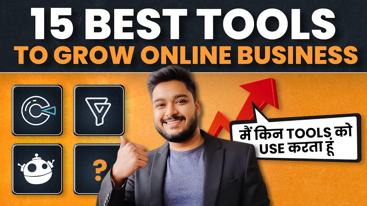 15 Best Tools to Grow Online Business | ?My Recommendation | Social Seller Academy