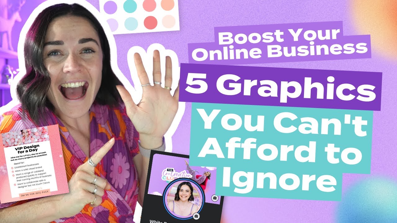 The 5 Most Important Graphics to Create For Your Online Business