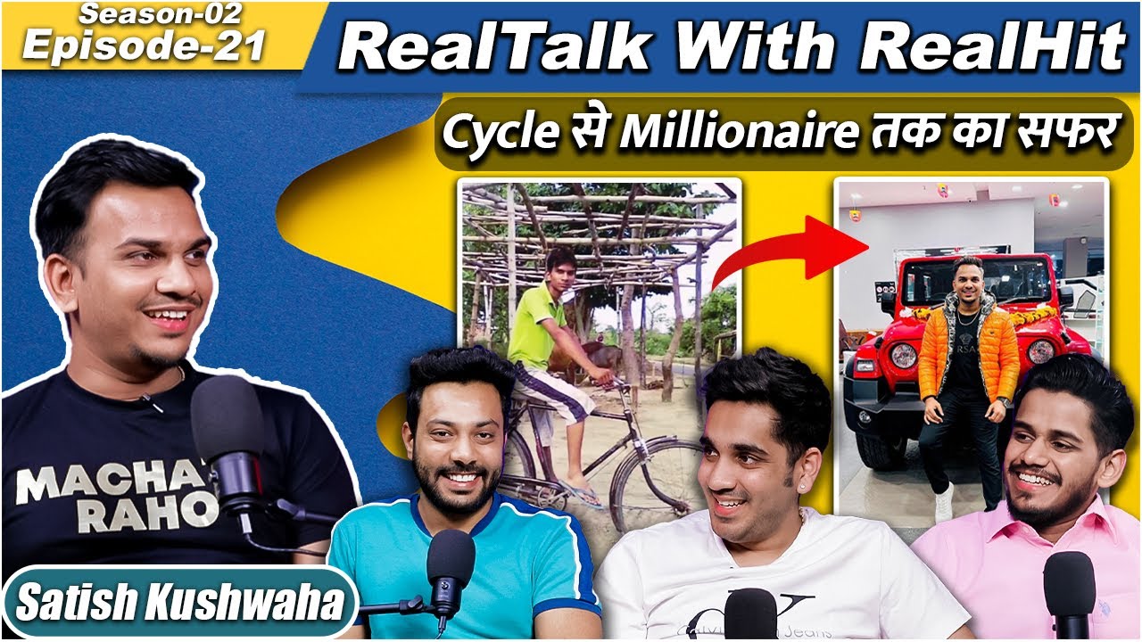 Unique Ways Of Earning, Making Money Online, Blogging & More Ft. @SatishKVideos | RealTalk Ep. 21