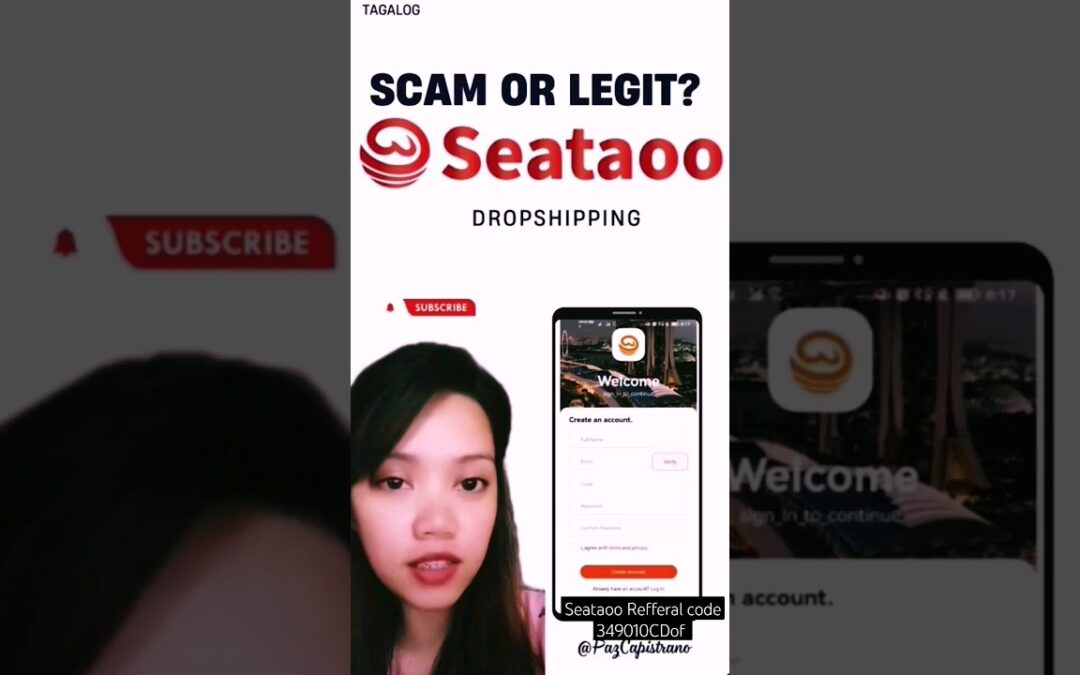 Seataoo Dropshipping Online Business Tagalog Seataoo Scam or Legit? #shorts #seataoo #dropshipping