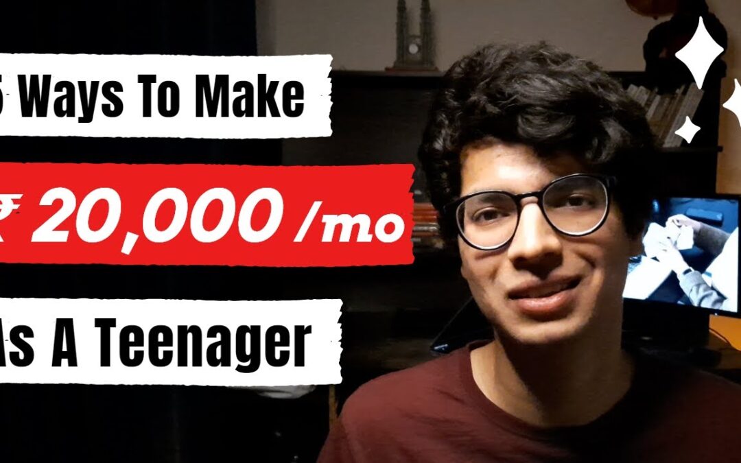 5 Ways To Make Money As A Teenager Online [Zero Investment] | How To Make Money As A Teenager