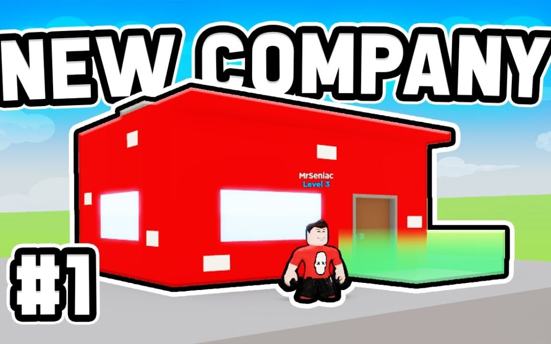 Investing in My NEW COMPANY in Roblox Online Business Simulator 3 #1