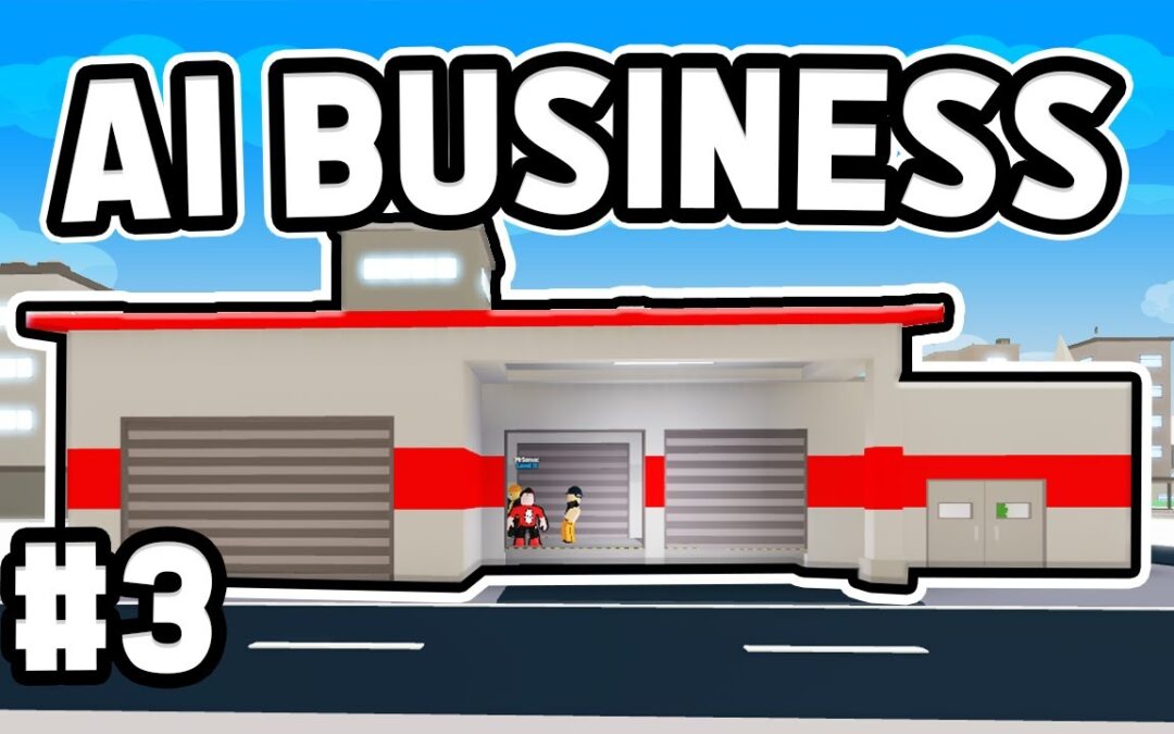 Building a AI Business in Roblox Online Business Simulator 3 #3