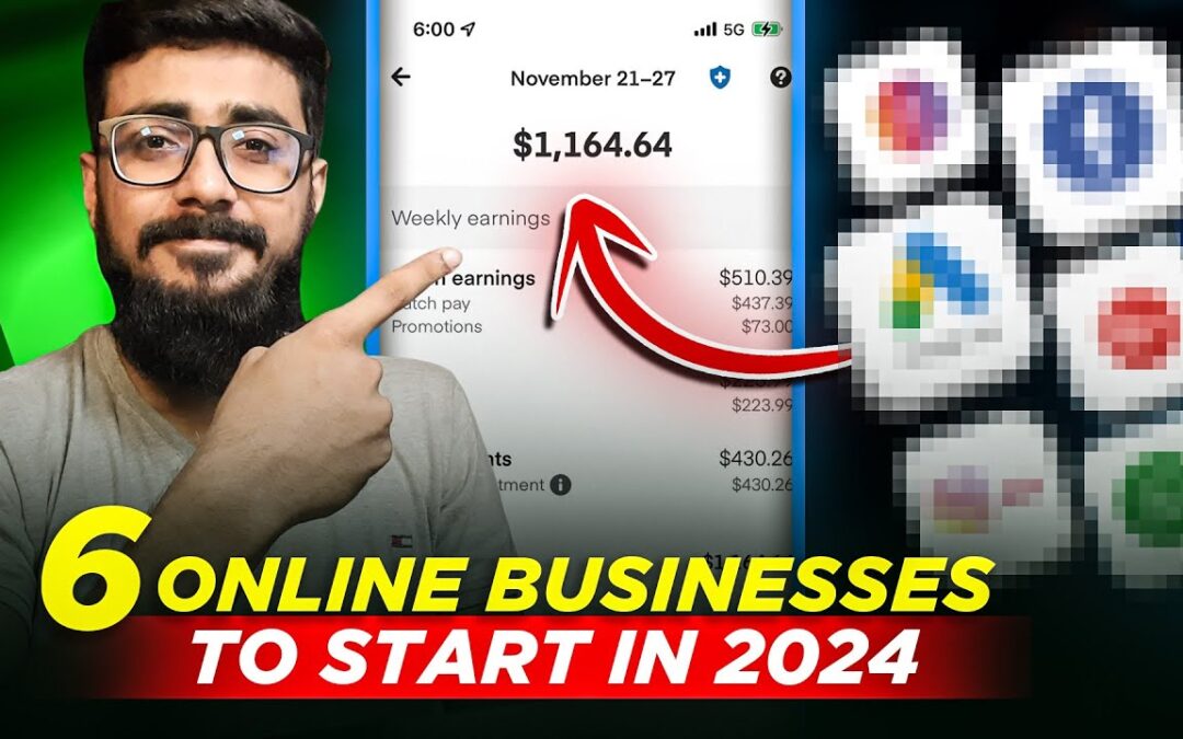 Best Online Businesses To Start in 2024 | Online Business Ideas